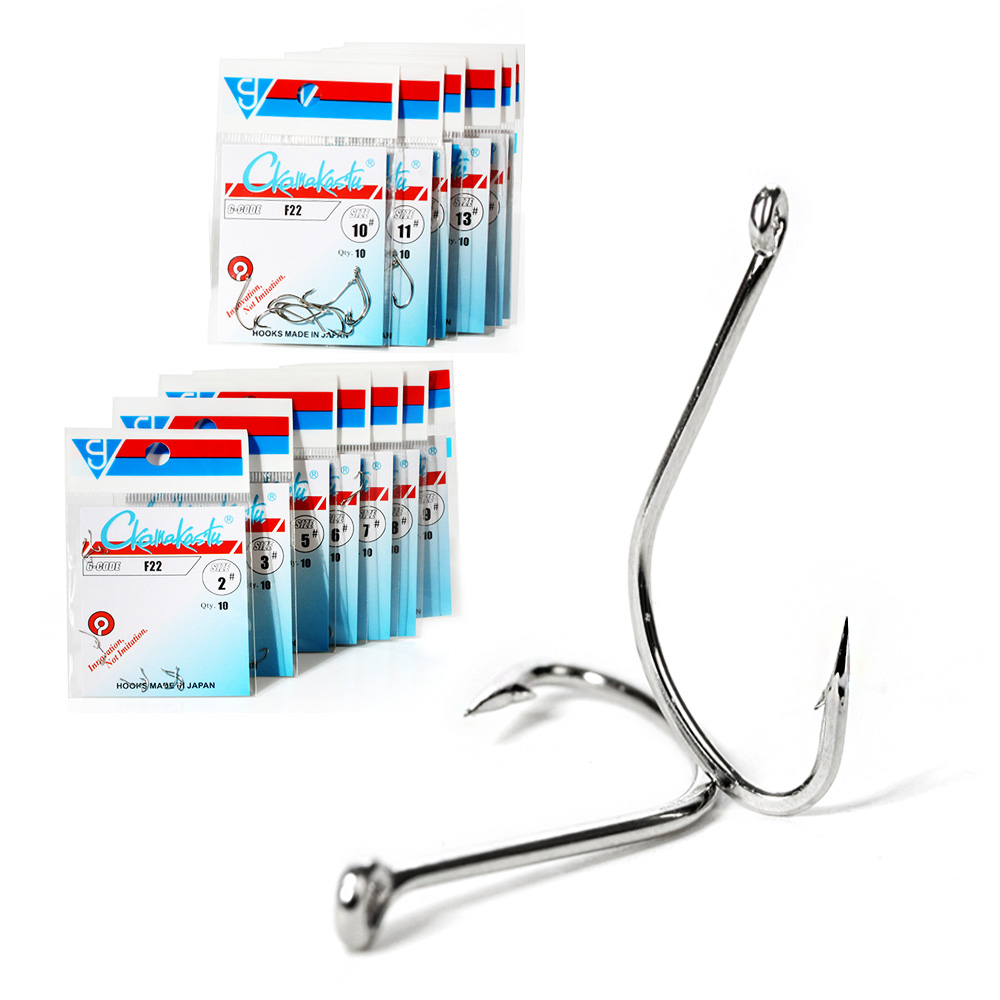 Fishing Hook Barbless - Ckamakastu f22 branco água salgada auxiliar