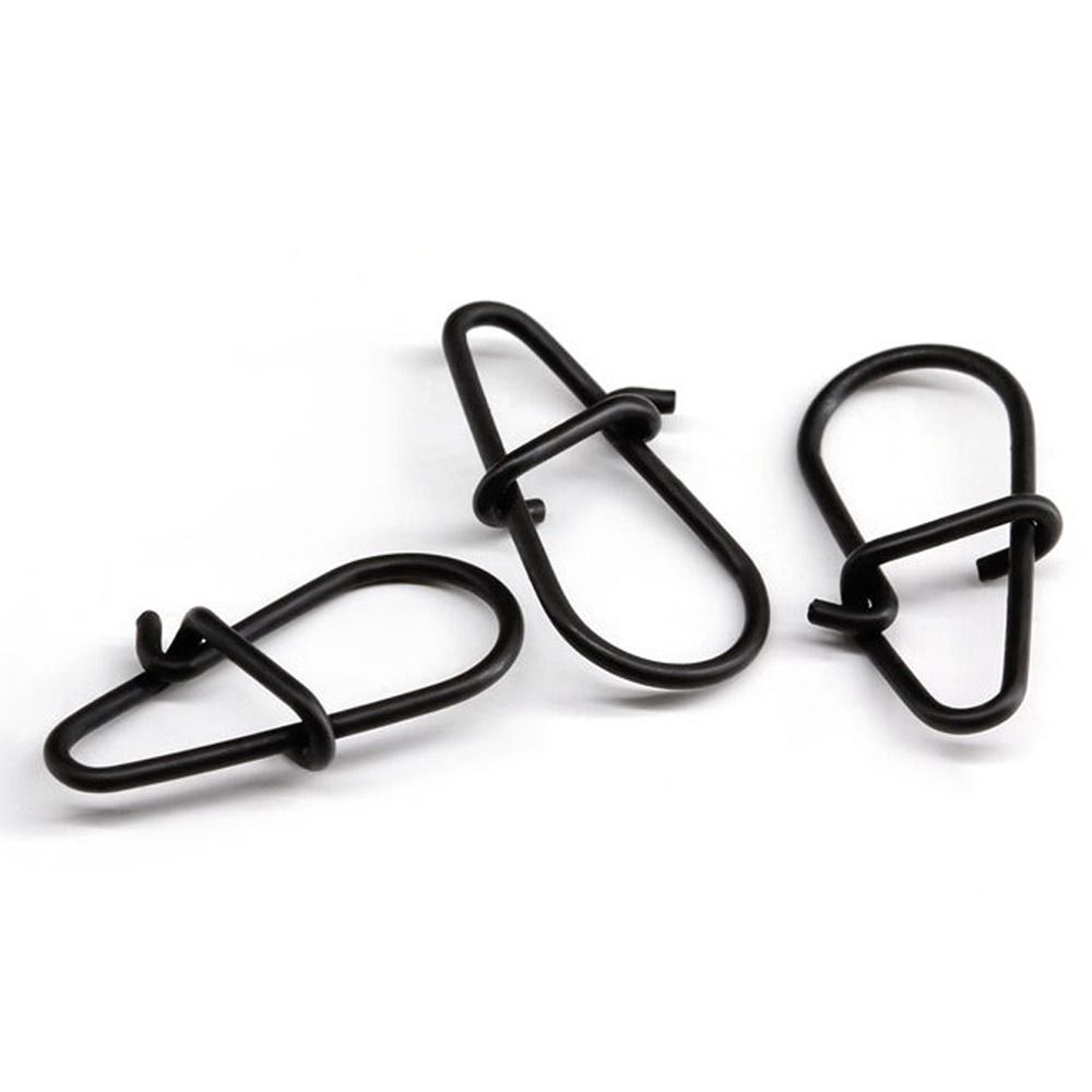 100 pçs/lote preto fosco snap  - Fishing Hook Box avaliação e preço