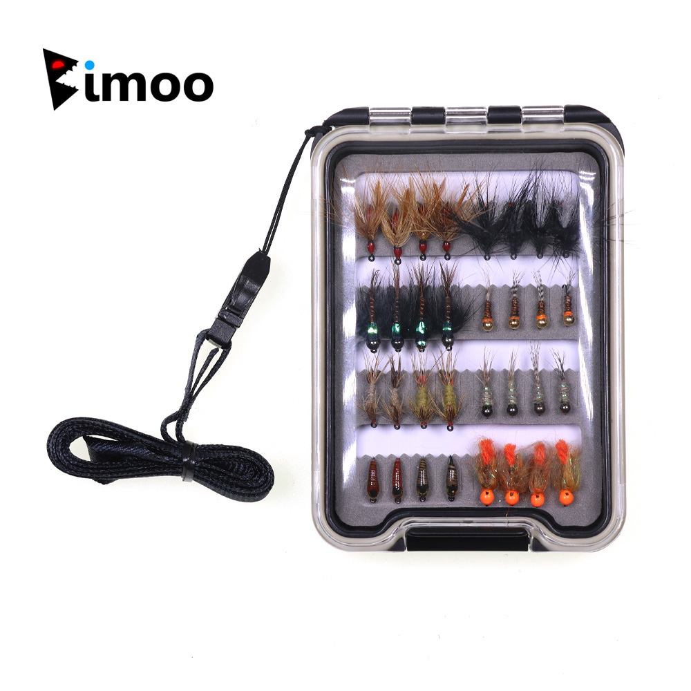 Kit de 32 Iscas de Ninfa para  - Fishing Hook Barbless avaliação e preço