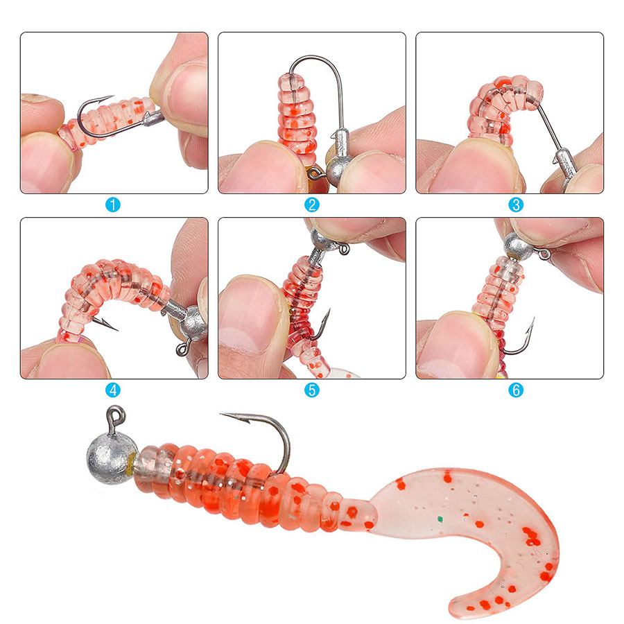 Anzol Jig Head de 1g, 2g, 3g,  - Fishing Hook Assortment avaliação e preço