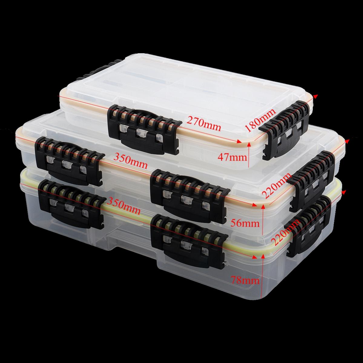 Grande Capacidade Waterproof F - Fishing Hook Box avaliação e preço