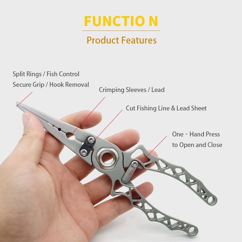 Alicate de Pesca Portátil em A - Fishing Hook avaliação e preço