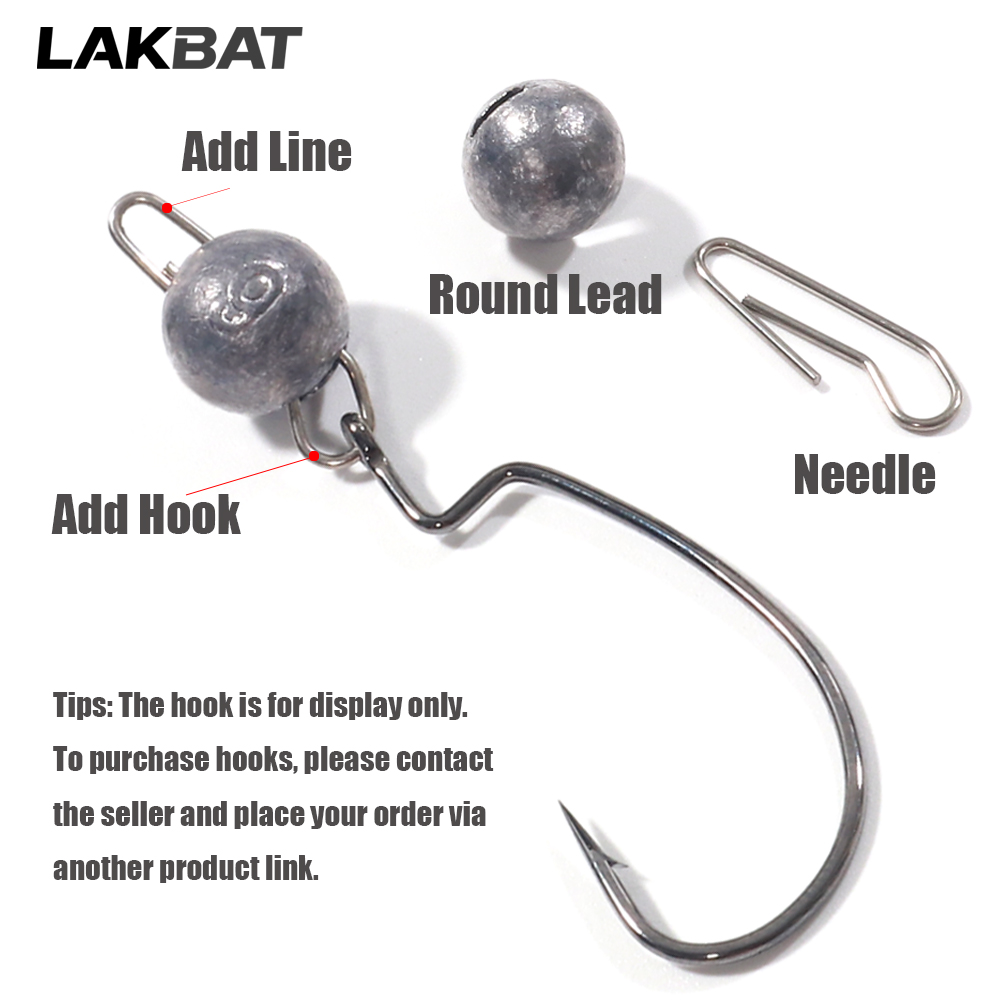 LAKBAT Chumbada de Pesca com C - Fishing Hook Jig avaliação e preço