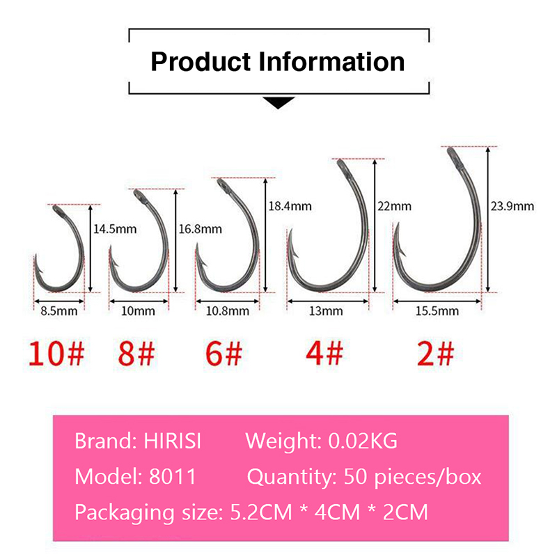 {YY30} Hirisi 50 Peças de Anzó - Fishing Hook Box avaliação e preço